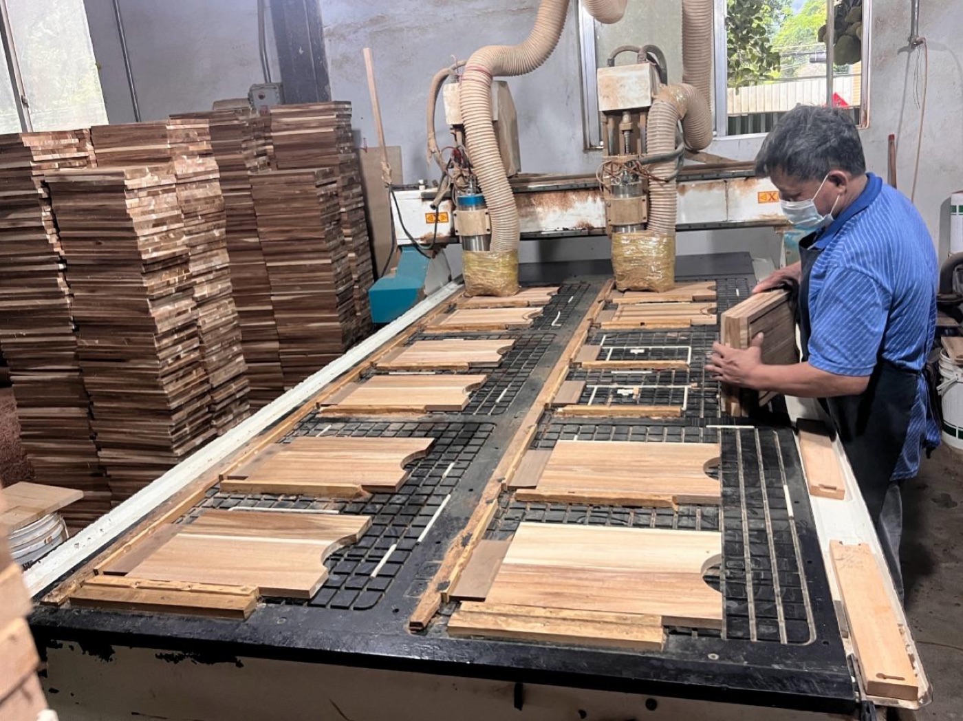 CNC routing process